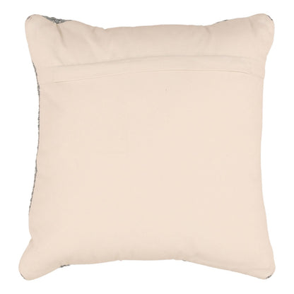 Blue Handwoven PET Yarn Pillow 20 in Wide
