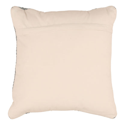 Blue Handwoven PET Yarn Pillow 20 in Wide