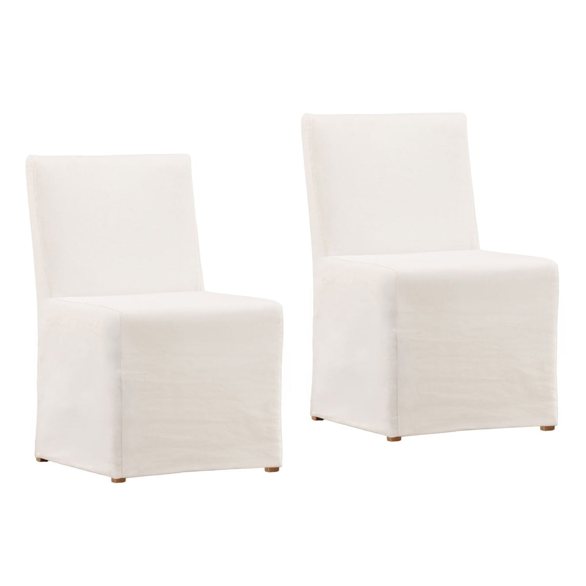 Lakeshire dining chair in select hardwood — front three-quarter view