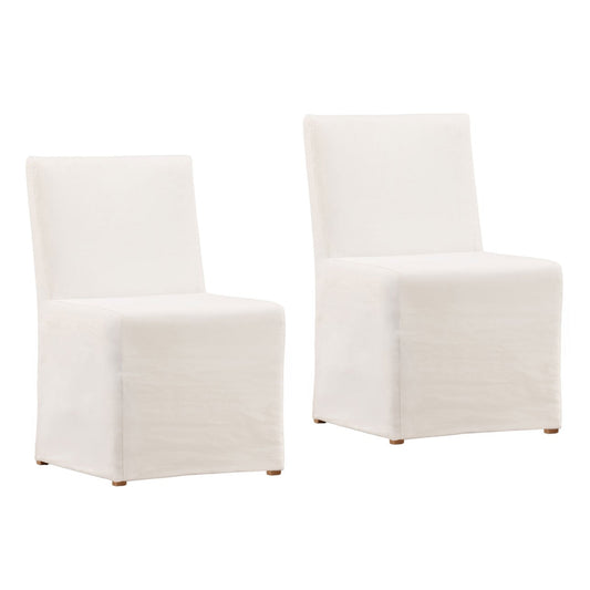 Lakeshire dining chair in select hardwood — front three-quarter view
