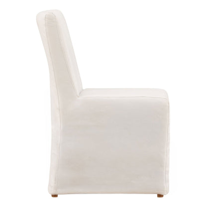 Lakeshire dining chair set of 2 — close-up of wood grain and joinery detail