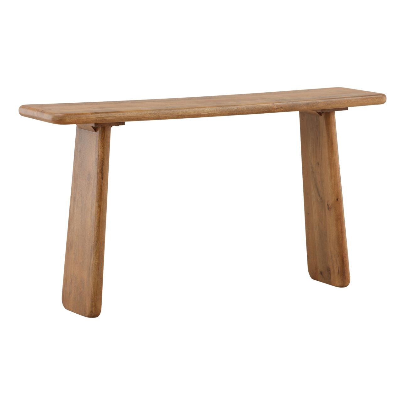 Brown Mango Wood Console 59 in Wide