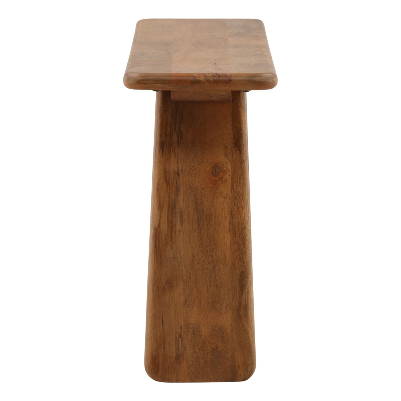 Brown Mango Wood Console 59 in Wide
