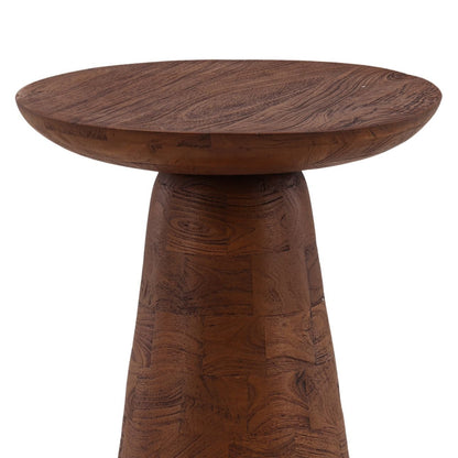 Brown Mango Wood Table 18 in Wide