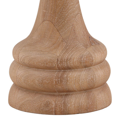 Light Natural Mango Wood Table 20 in Wide