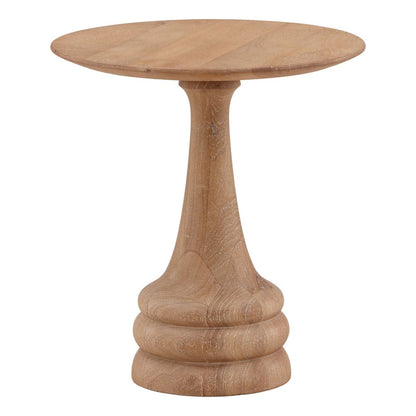 Light Natural Mango Wood Table 20 in Wide