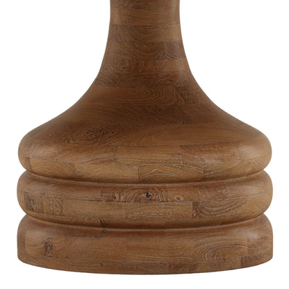 Light Natural Mango Wood Table 48 in Wide