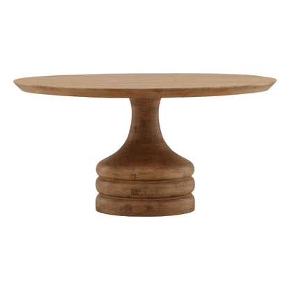 Light Natural Mango Wood Table 48 in Wide