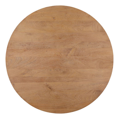 Light Natural Mango Wood Table 48 in Wide