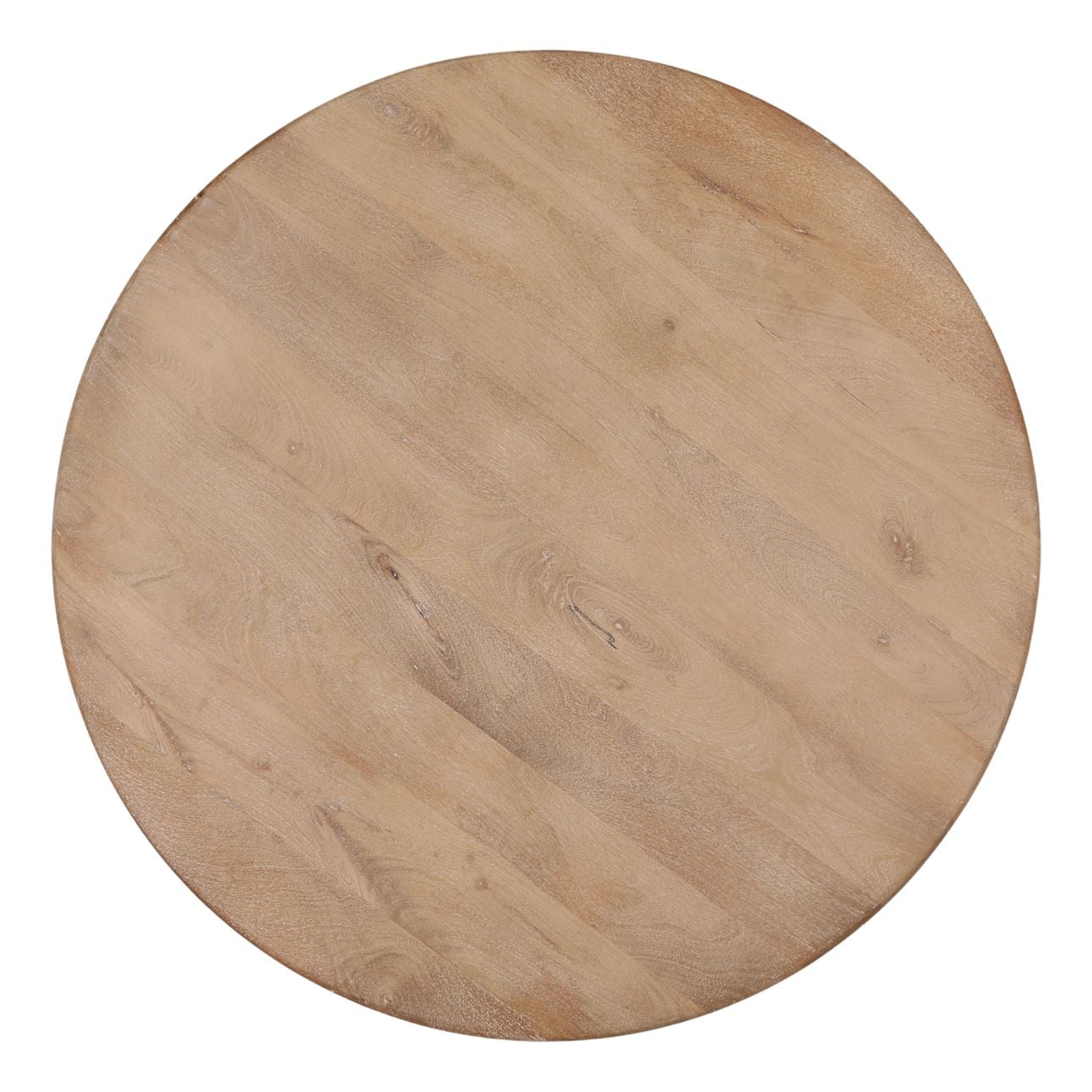 Light Natural Mango Wood Table 48 in Wide