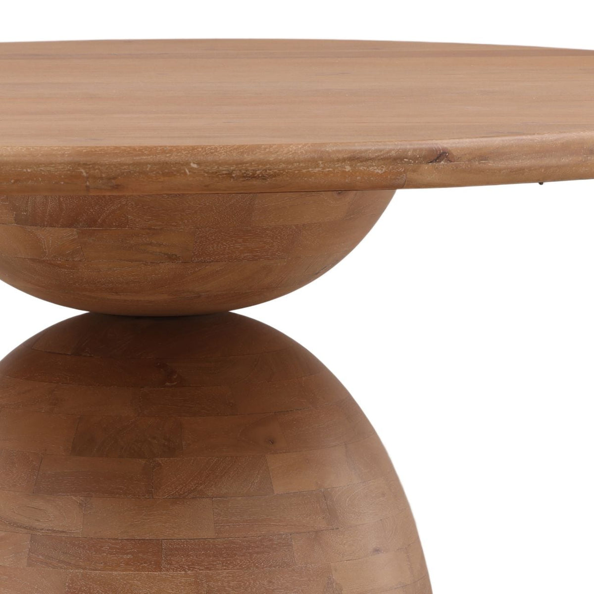 Elevated Mango Wood Dining Table