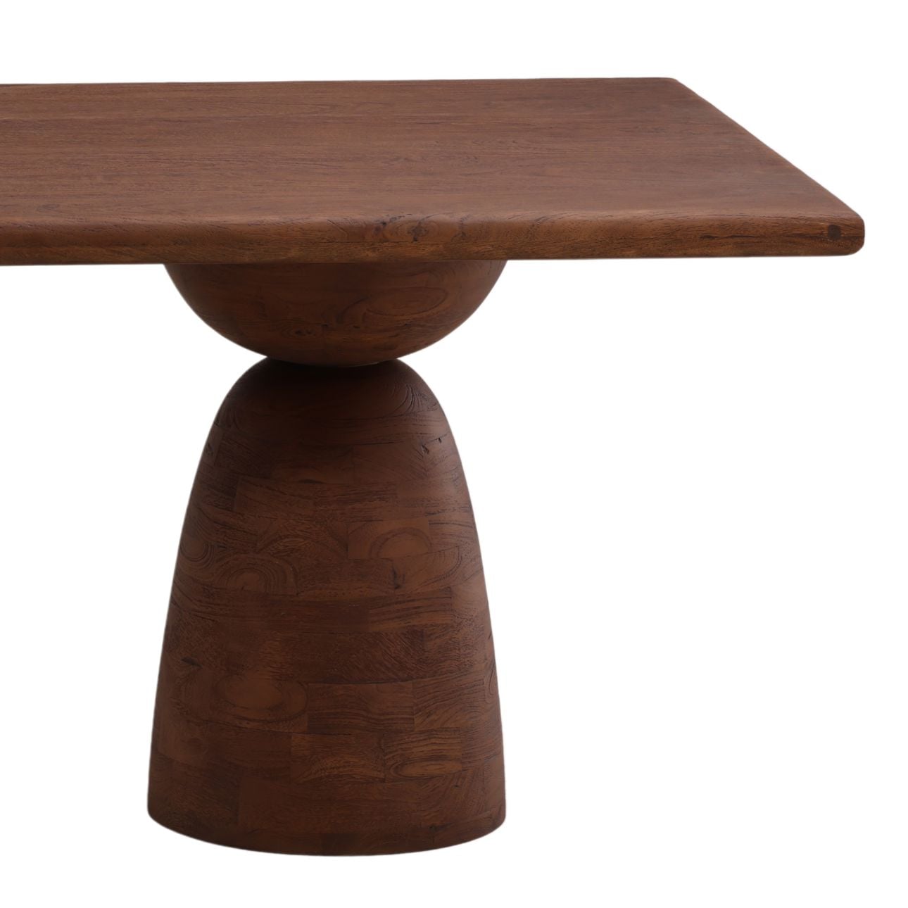 Brown Mango Wood Table 101 in Wide