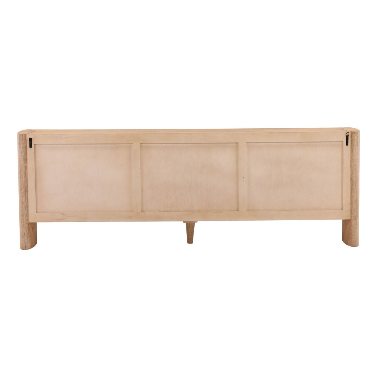 Light Natural Mango Wood Sideboard 94.5 in Wide