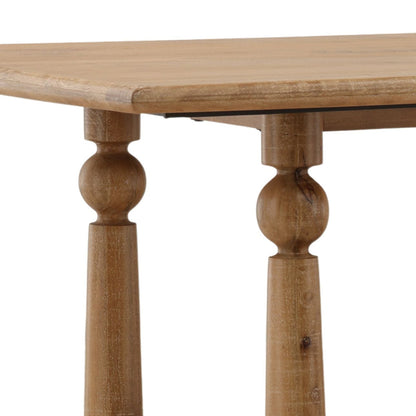Light Natural Mango Wood Table 90 in Wide