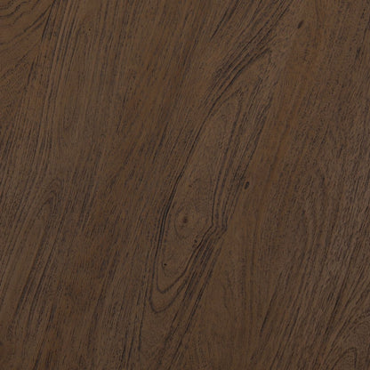 Bramwood Coffee Table — side profile showing 16.5-inch height and sturdy base