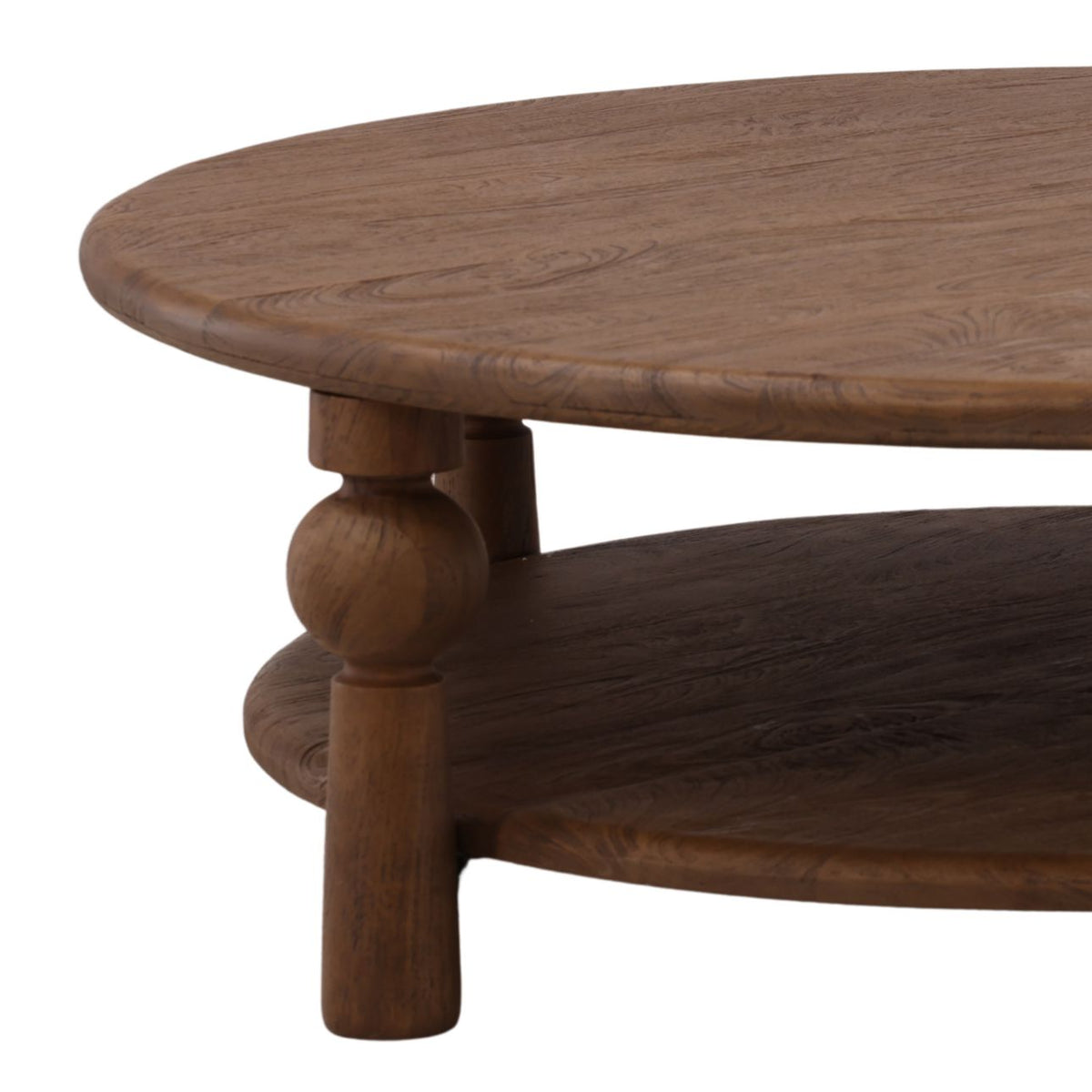 Bramwood Coffee Table styled in a living room with sectional sofa