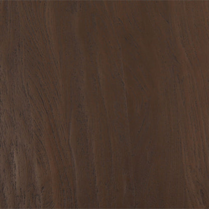 Bramwood Coffee Table — leg and base detail, solid mango wood
