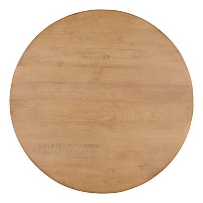 Light Natural Mango Wood Table 48 in Wide
