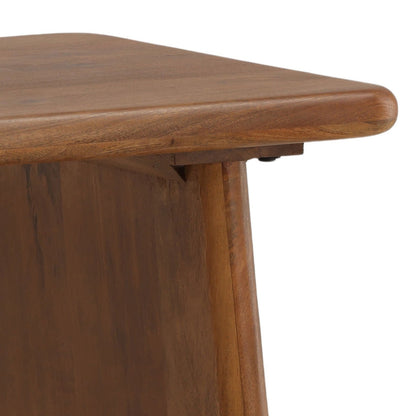 Brown Mango Wood Desk 50 in Wide