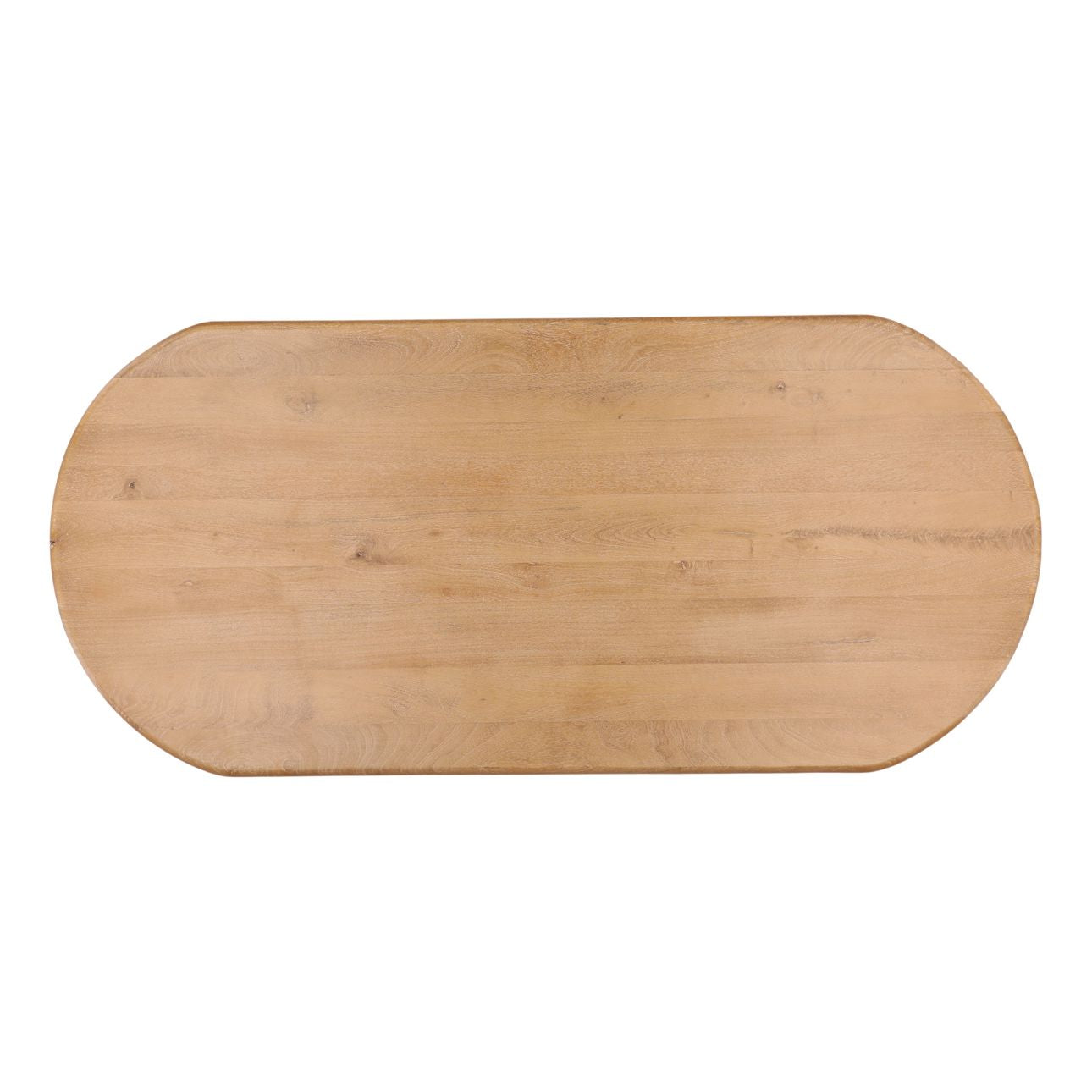 Light Natural Mango Wood Table 78 in Wide