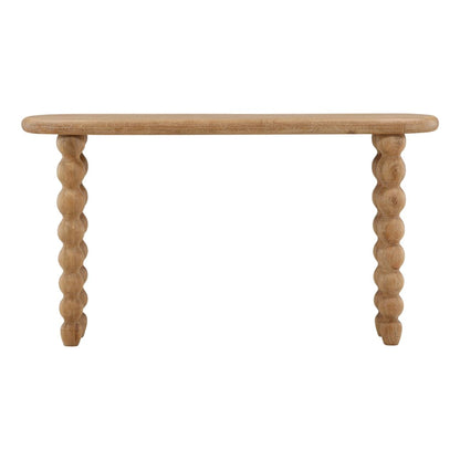 Light Natural Mango Wood Table 59 in Wide