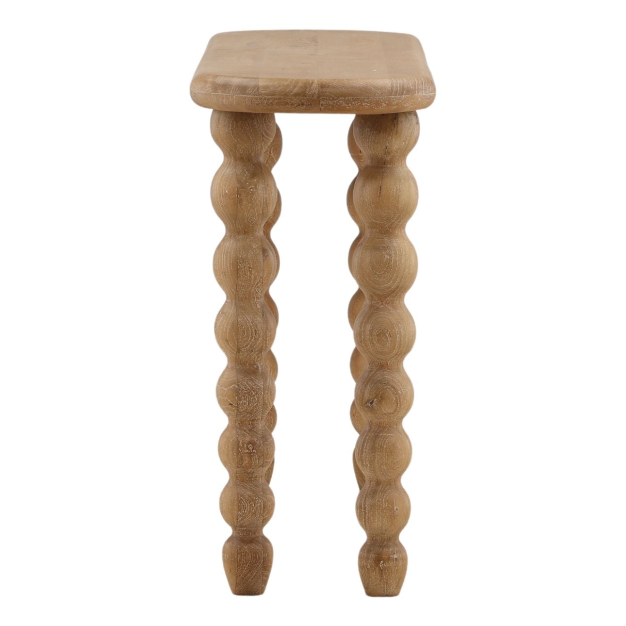 Light Natural Mango Wood Table 59 in Wide