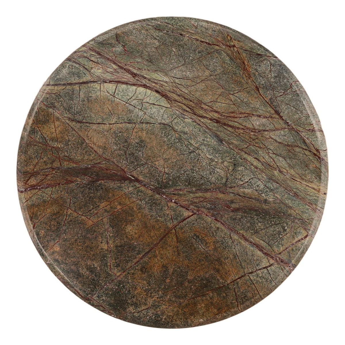 Refined Mango Wood and Bidasar Marble Home Accent