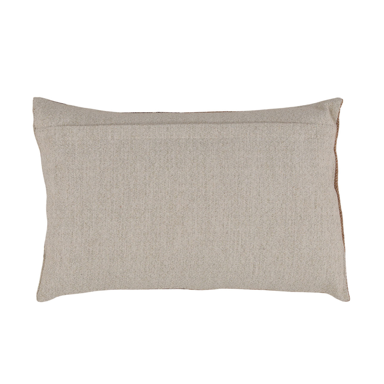 Brown Wool Cover Pillow 24 in Wide