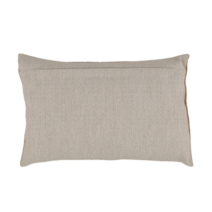 Brown Wool Cover Pillow 24 in Wide