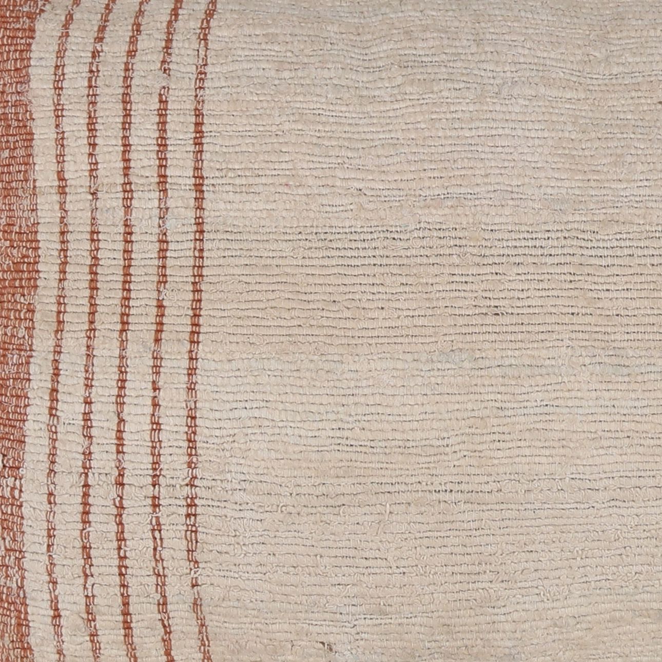 Rust Silk Cover Pillow 35 in Wide