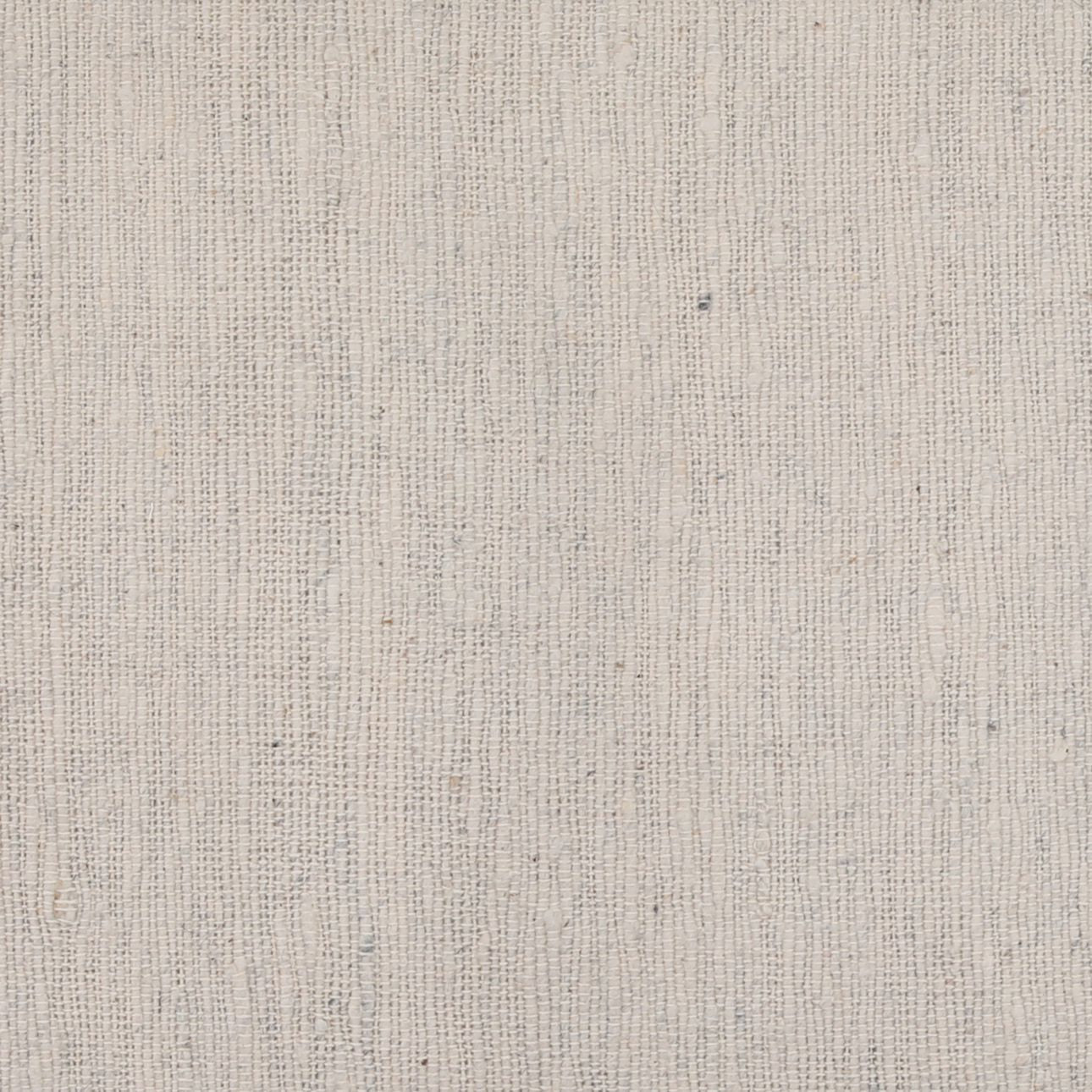 Cream and Black Fabric and Iron Bench 48 in Wide