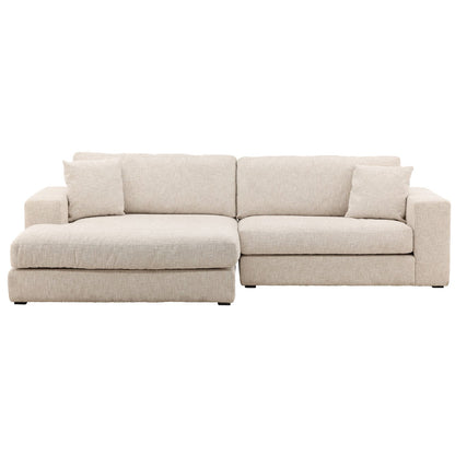 Heritage Basketweave Chenille Fabric Sectional