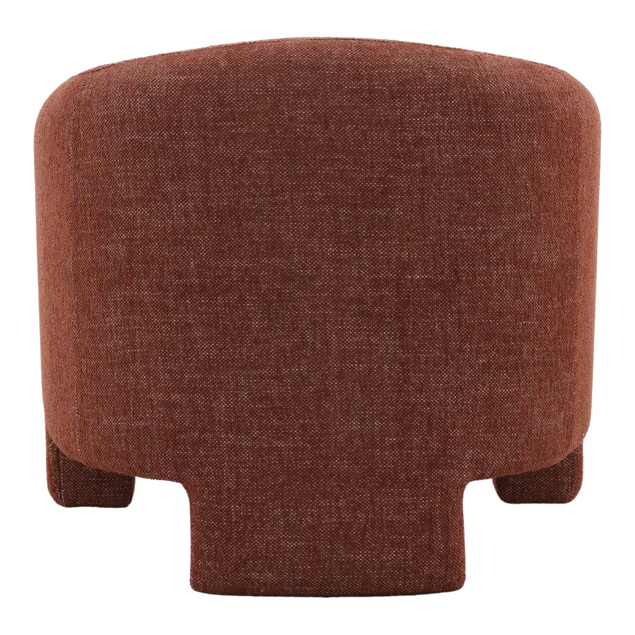 Lola Russet Basketweave Fabric Chair 32 in Wide