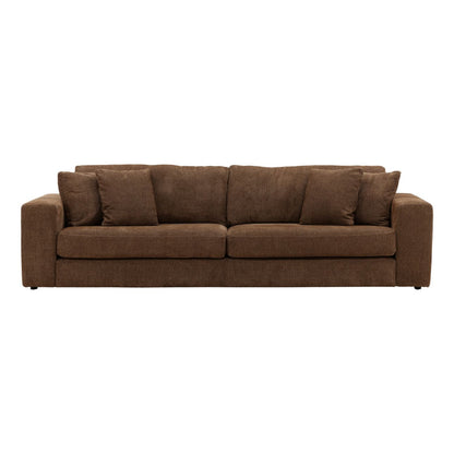 Modern Chunky Woven Chenille Fabric Sofa