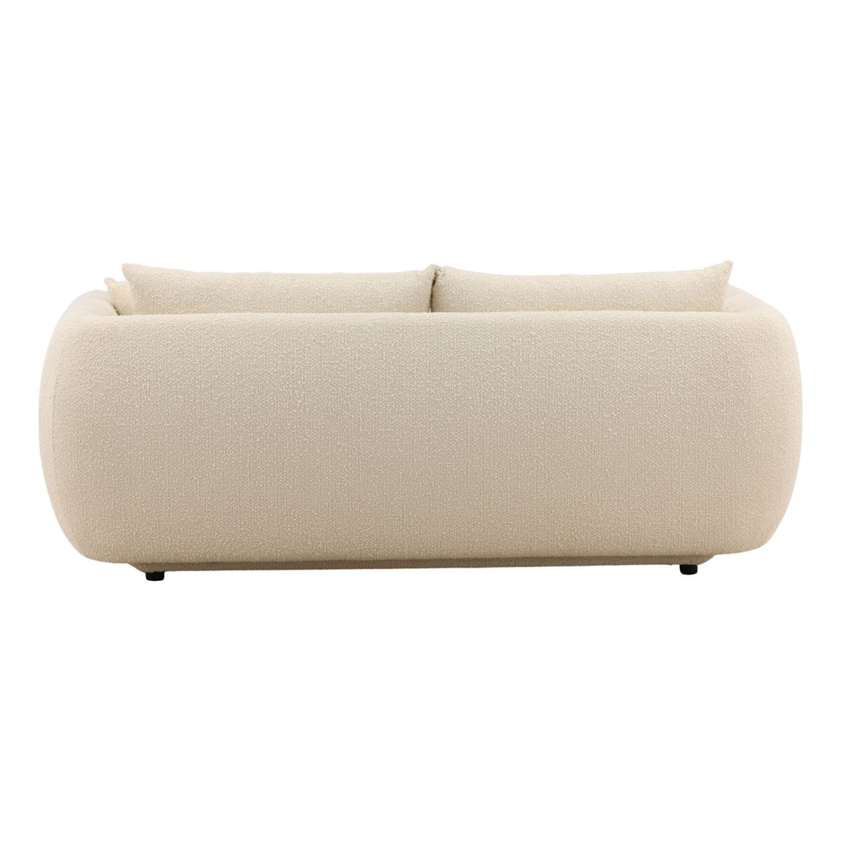 Crafted Boucle Fabric Sofa