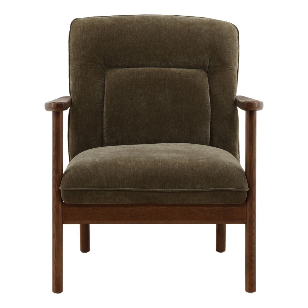 Artisan Velvet Fabric and Rubber Wood Home Accent
