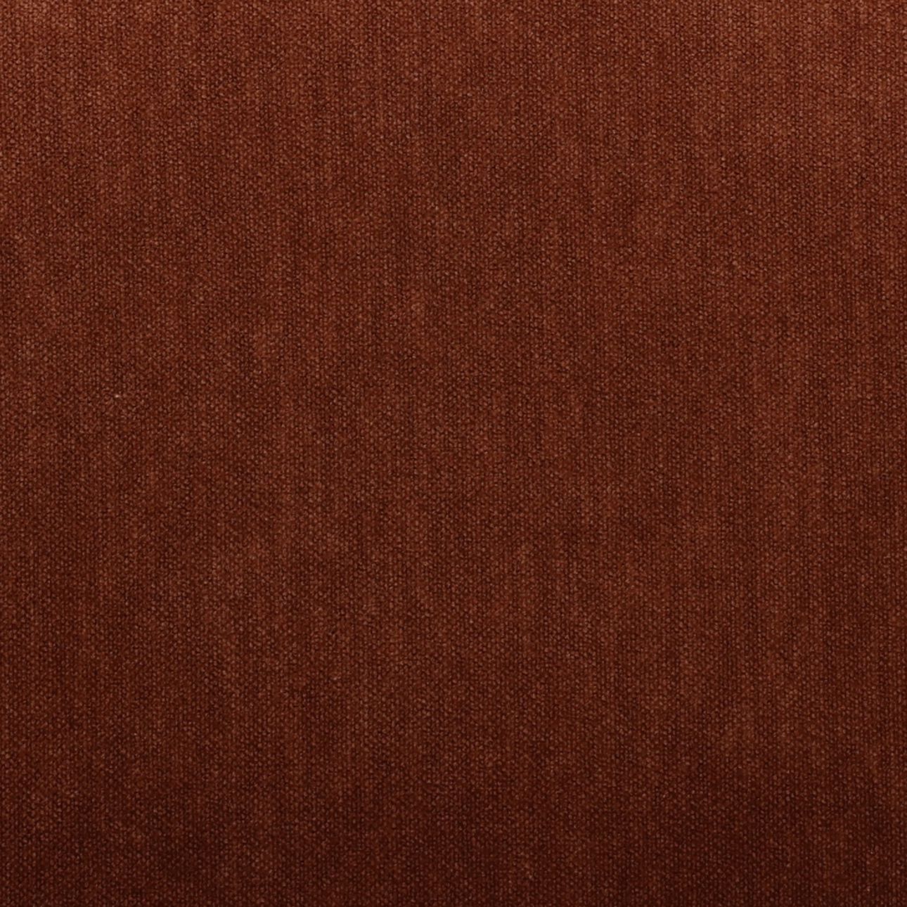 Canna Rust and Brown Chenille Fabric and Rubber Wood Chair 28.5 in Wide