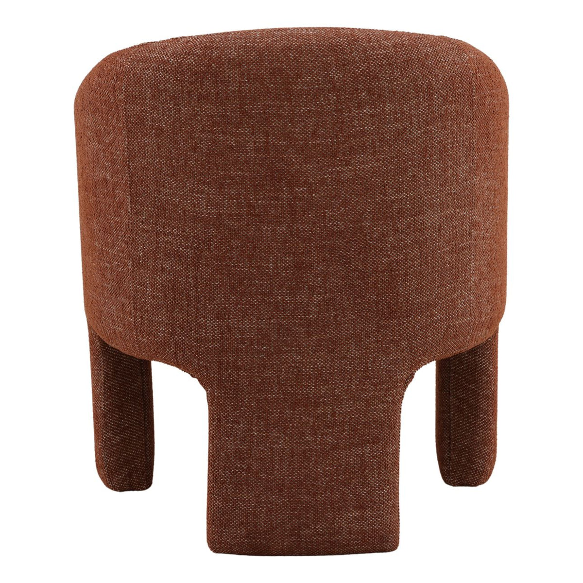 Curated Basketweave Fabric Dining Chair