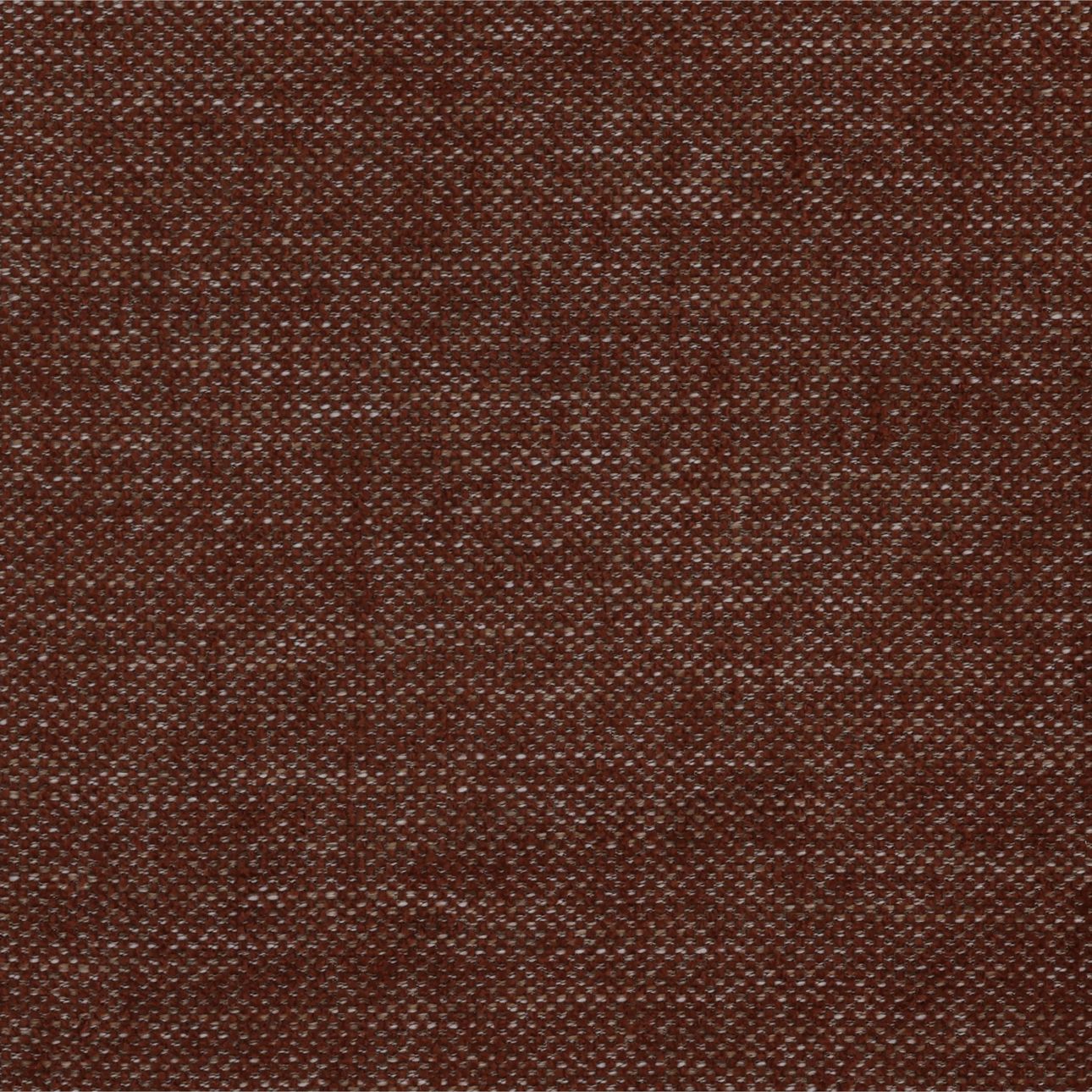 Lola Russet and Brown Basketweave Fabric and Rubber Wood Sofa 84 in Wide