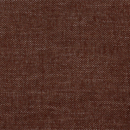 Lola Russet and Brown Basketweave Fabric and Rubber Wood Sofa 84 in Wide