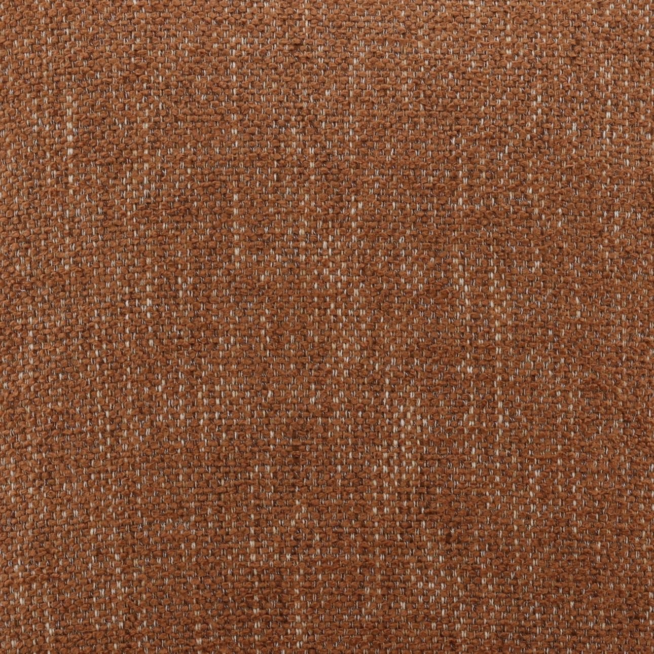 Lola Ginger and Dark Brown Basketweave Fabric and Rubber Wood Chair 20 in Wide