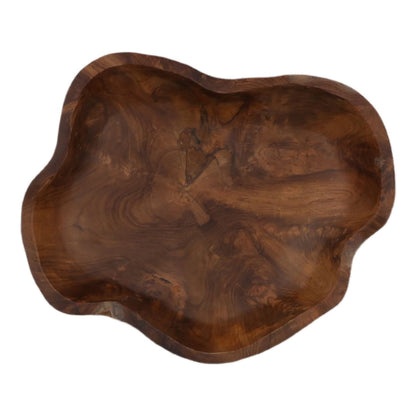 Natural Teak Bowl 19 in Wide
