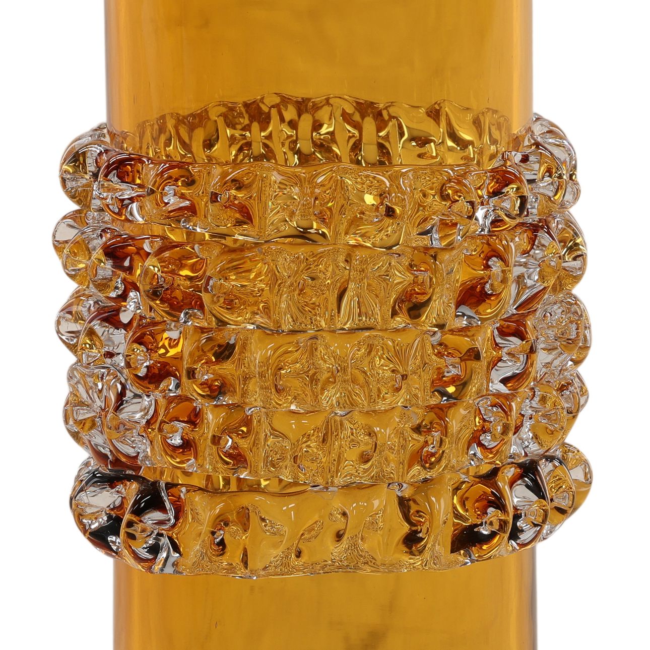 Amber Glass of 6 in Wide