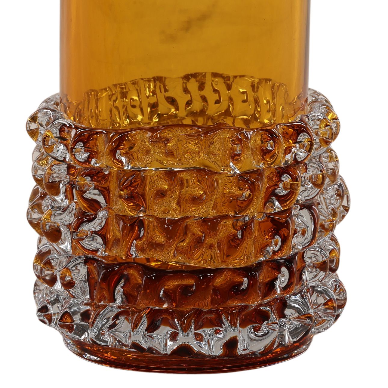 Amber Glass of 6 in Wide