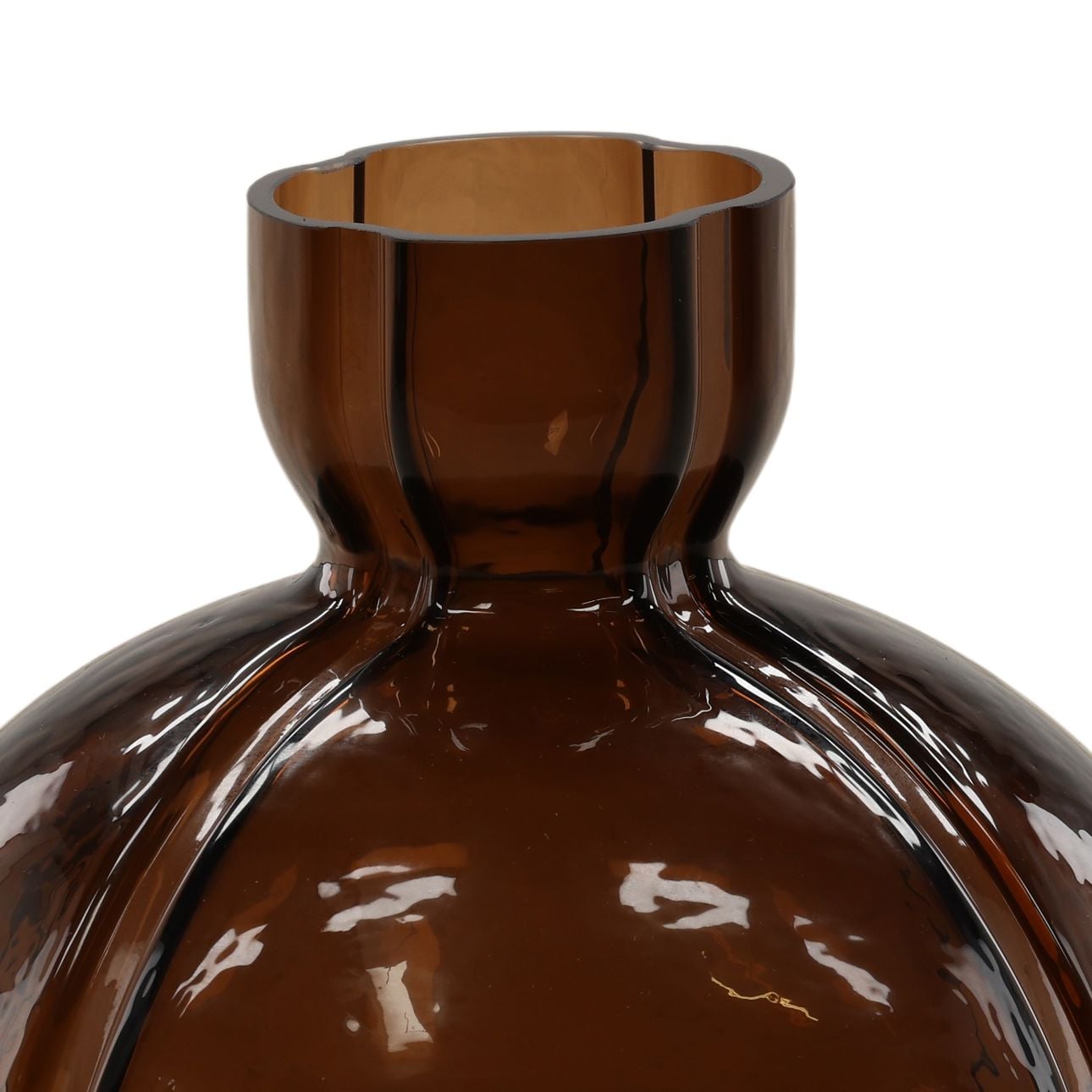 Brown Glass of 9 in Wide