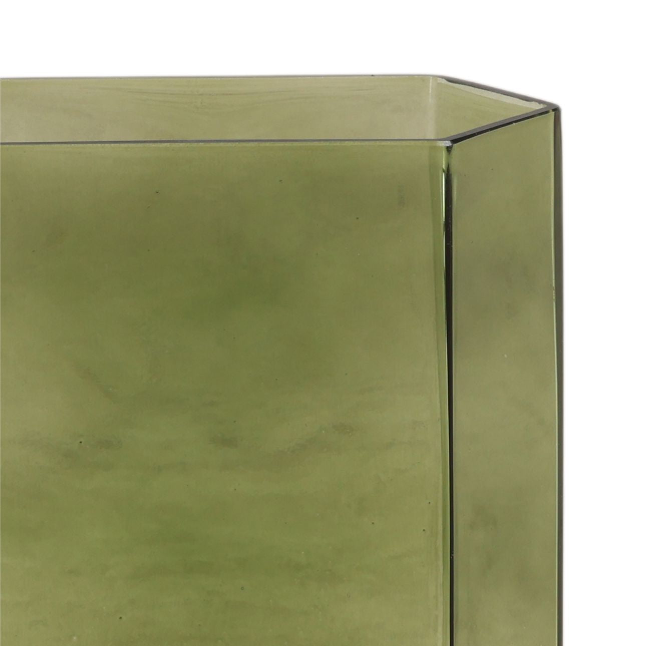 Green Glass of 7 in Wide