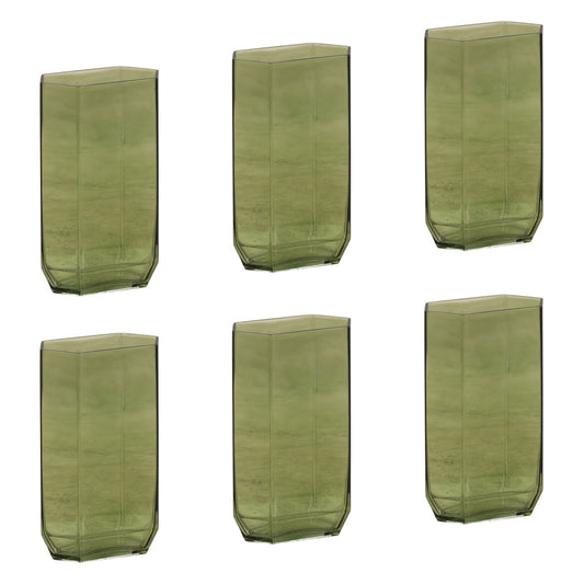 Green Glass of 7 in Wide