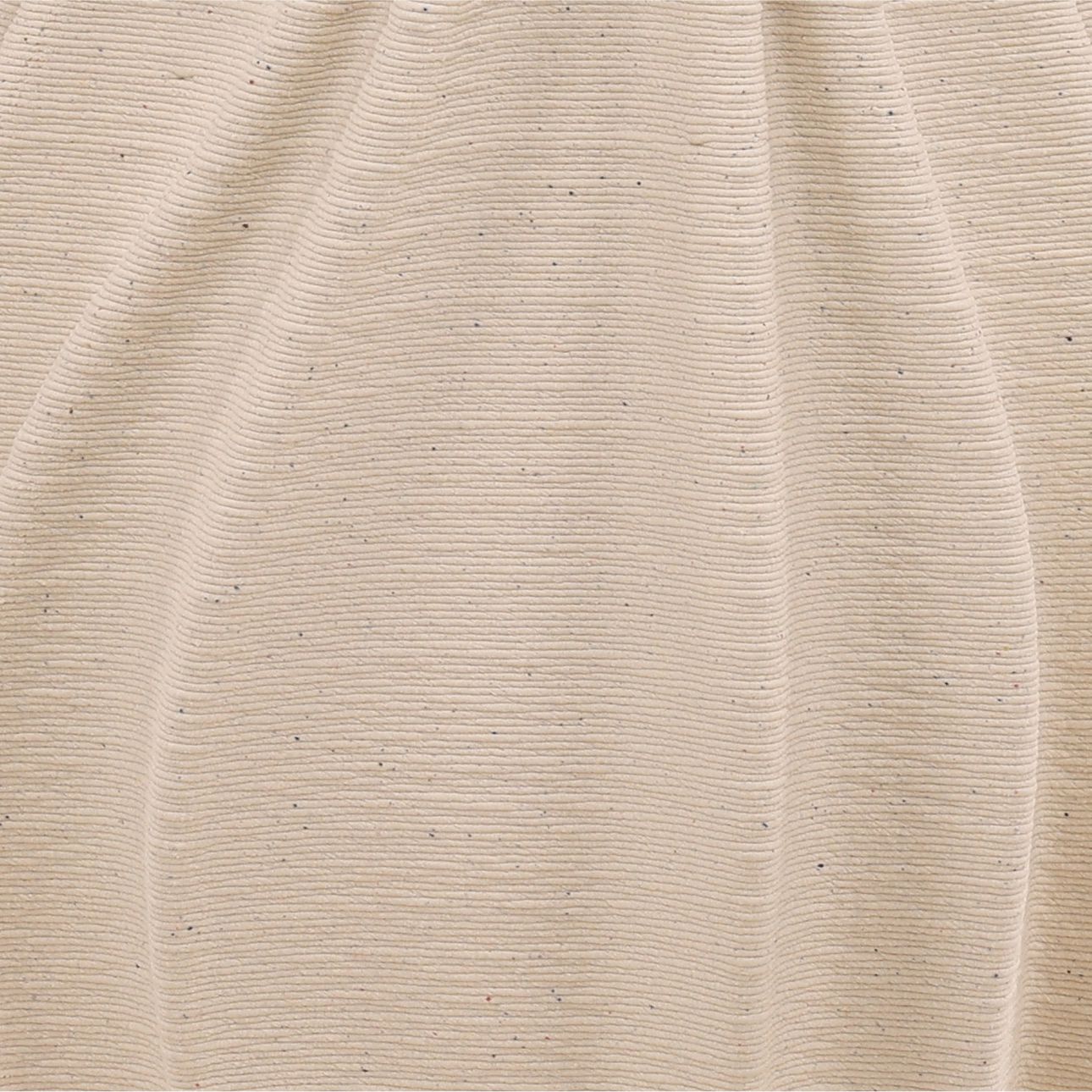 Ivory 3D Printed Porcelain Vase 9 in Wide