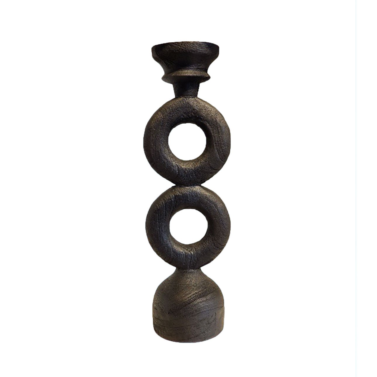 Black Wood Stand 5 in Wide