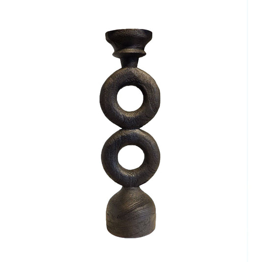 Black Wood Stand 5 in Wide